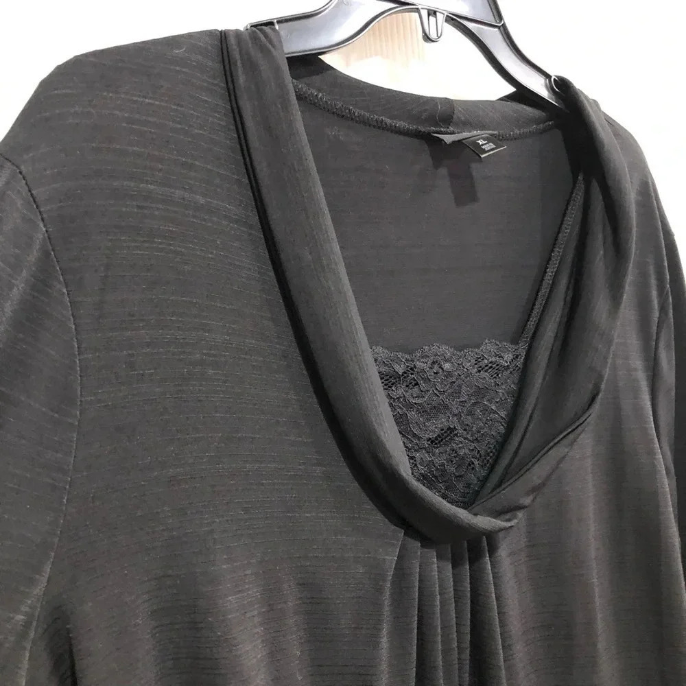 East 5th Lace Long Sleeve Dress Shirt XL